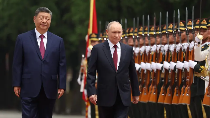 Xi and Putin hold talks in Beijing amid focus on trade and global issues