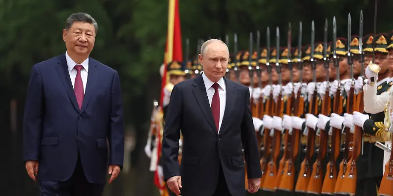 Xi and Putin hold talks in Beijing amid focus on trade and global issues